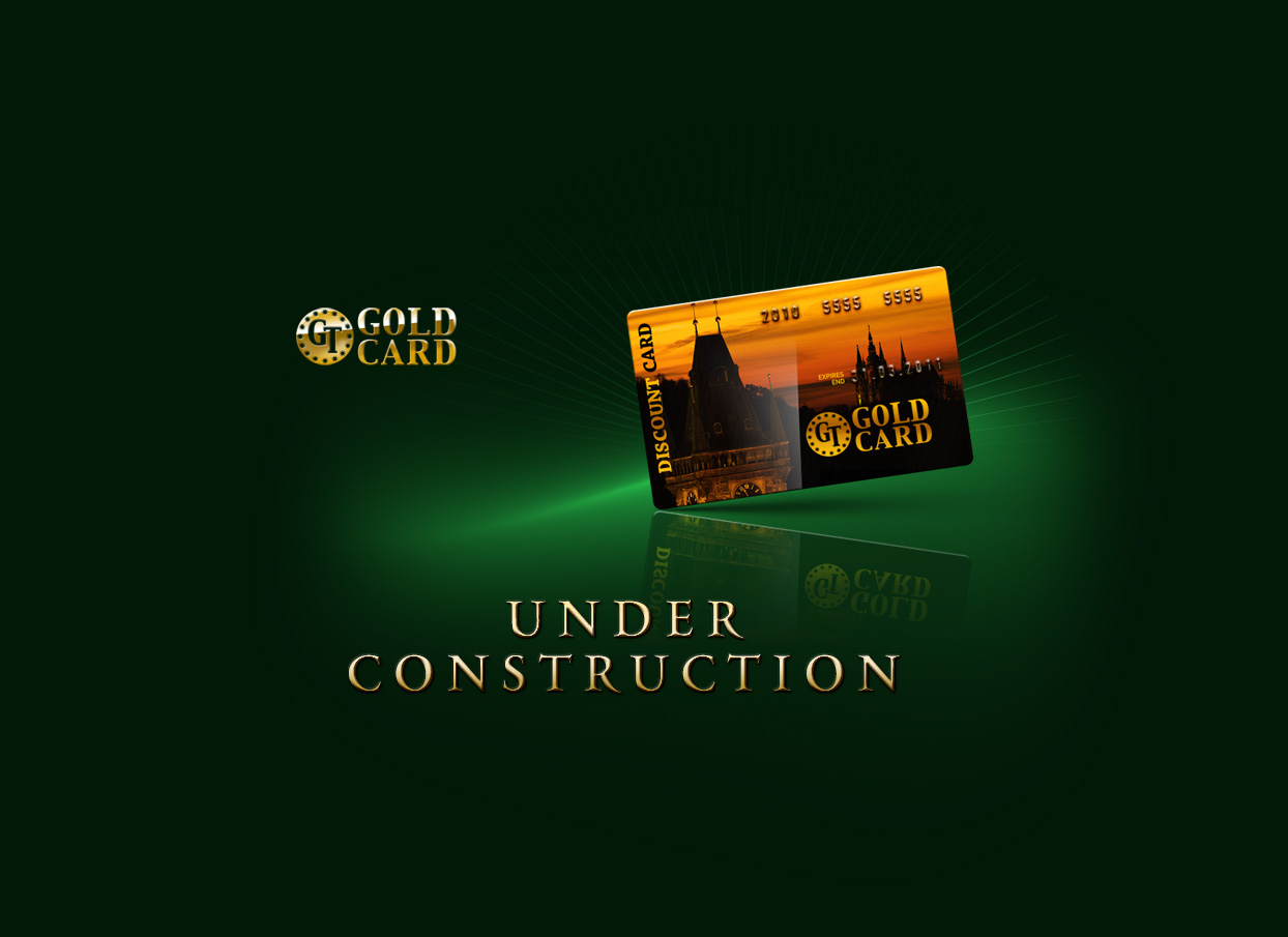 Discount card GT GOLD CARD